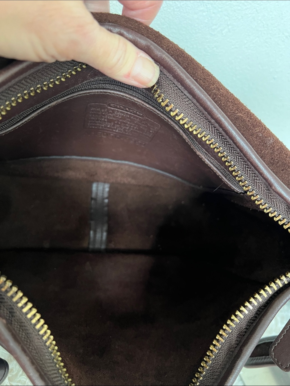 Coach Mahogany Patricia’s Legacy Flap Saddle Bag with Multi Function Wallet - Picture 9 of 16